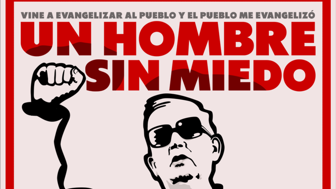Cartel del documental Padre Llanos