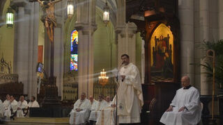 José Cobo. Misa del envío en Madrid