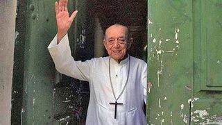 Don Helder Cámara en la Iglesia de las Fronteras