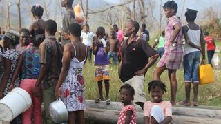 Desplazados en  Haití