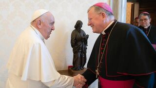 Francisco con Mons. Jaime Spengler