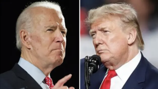 Biden y Trump