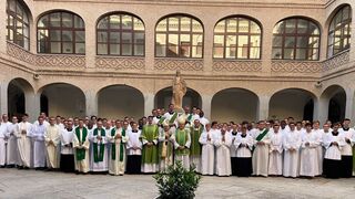 Munilla, en el Seminario de Toledo, del que fue alumno