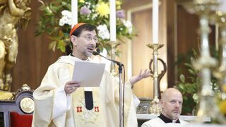 Cobo, durante su homilía