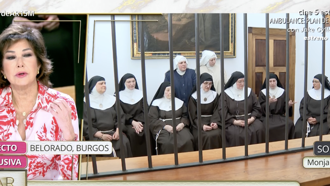 Las monjas, con Ana Rosa