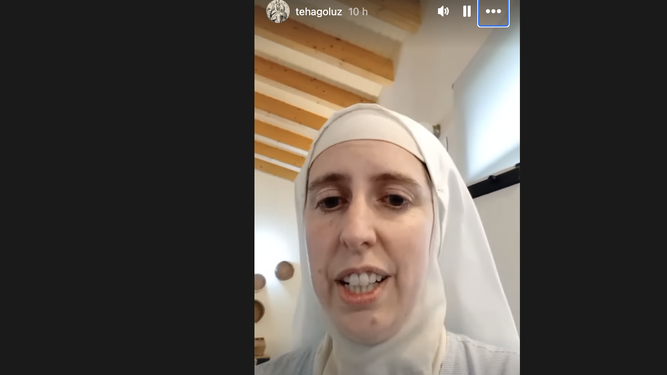 Una de las religiosas, cuenta cómo están