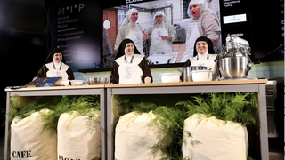 Las hermanas Sion, Israel y Miriam, del Obrador de Belorado, en una imagen de archivo