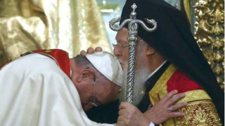 Papa Francisco y Bartolomé