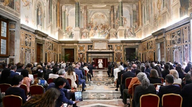 Audiencia del Papa a los congresistas del encuentro 'De la crisis climática a la resiliencia climática'