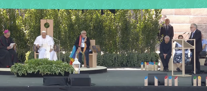 Andrea Riccardi, con el Papa