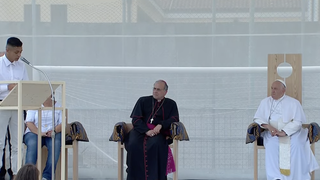 Uno de los presos habla al Papa