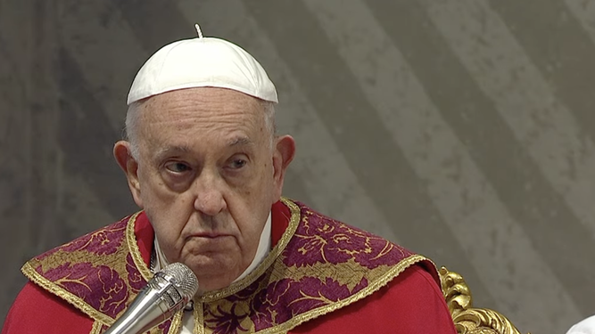 Francisco, en la misa de Pentecostés