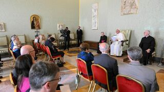 Audiencia del Papa a los miembros de la Universidad Loyola de Chicago