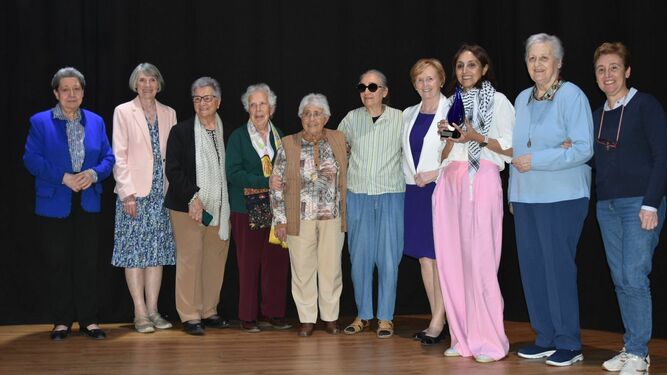 Helena Maleno, recibiendo el premio