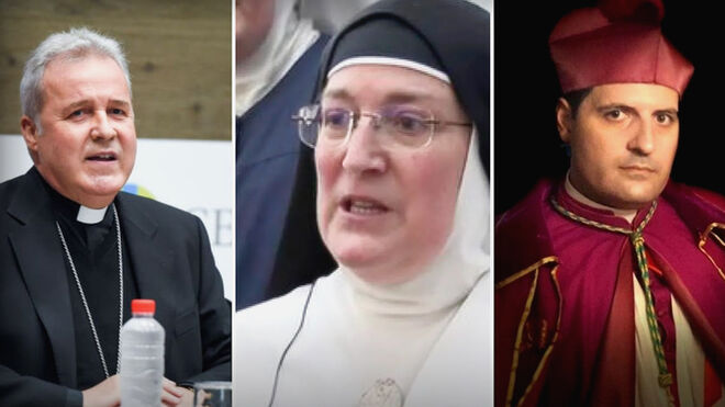 Iceta, sor Isabel y Pablo de Rojas