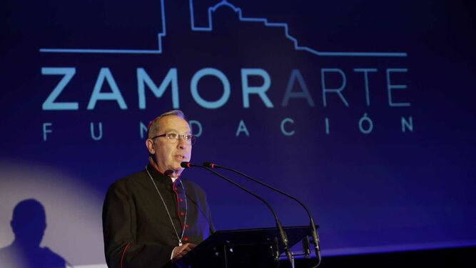 El obispo de Zamora, Fernando Valera, presentó ZamorArte