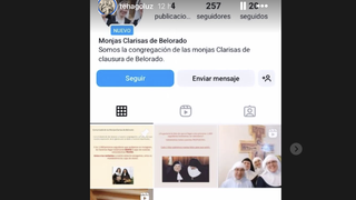 Las clarisas de Belorado advierten de cuentas 'fake' que suplantan su identidad en Internet