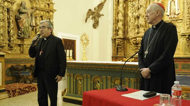 Cipriani, junto a Luis Argüello