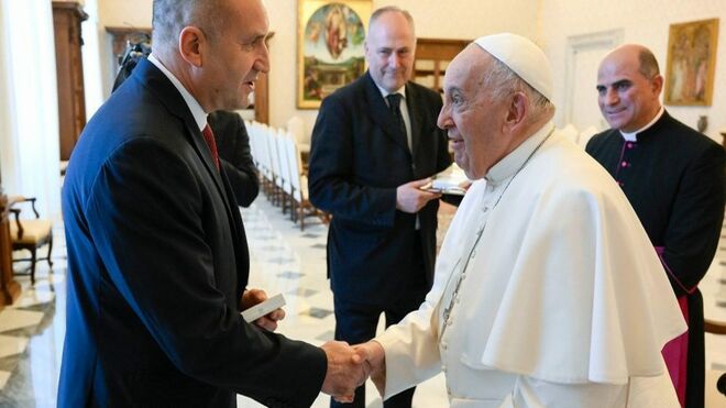 Francisco recibe a Rumen Radev