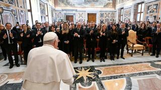 Audiencia del Papa a los cirujanos plásticos