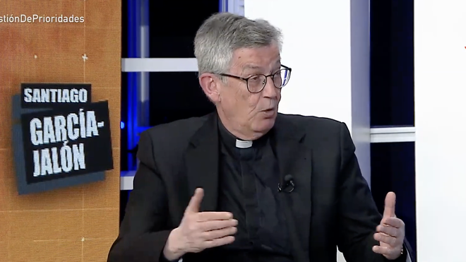 Santiago García-Jalón, en la televisión de Castilla y León