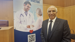 Ramón tallaj, en el Vaticano