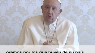 Una captura del vídeo en apoyo a los migrantes