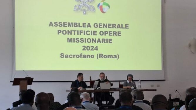 Un momento de la asamblea de las OMP