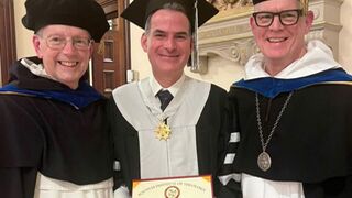 Rafael Luciani recibe doctorado honoris causa