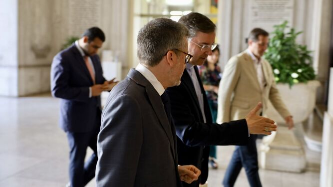 Moedas y Aguiar presentaron el balance de la JMJ 2023