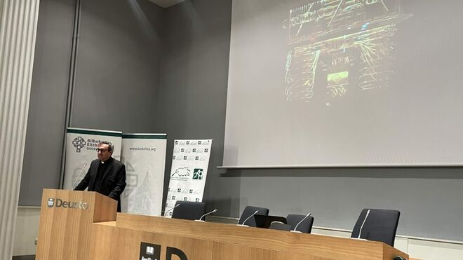 Ciucci, durante su ponencia