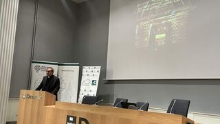 Ciucci, durante su ponencia