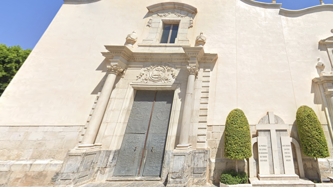 Imagen de la parroquia de Catral, en Alicante