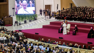 Audiencia a los participantes del IV Encuentro Internacional de Coros