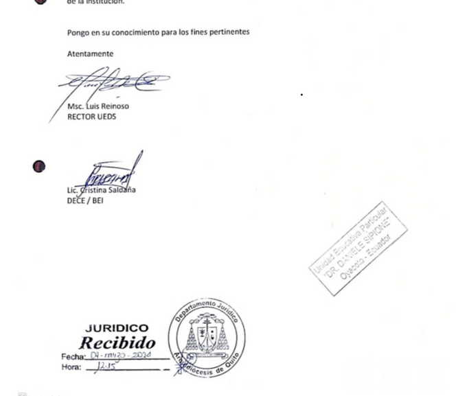 Denuncia a Yumi