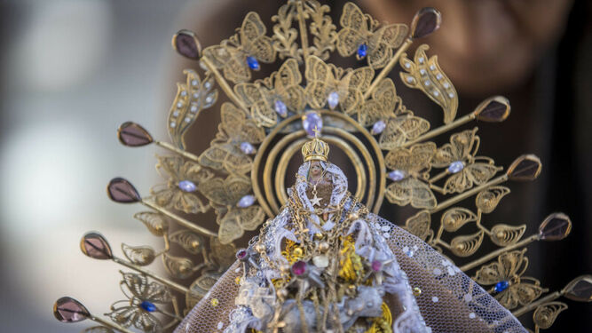 La Virgen de las Letanías, tras ser declarada Patrimonio Nacional de Bolivia
