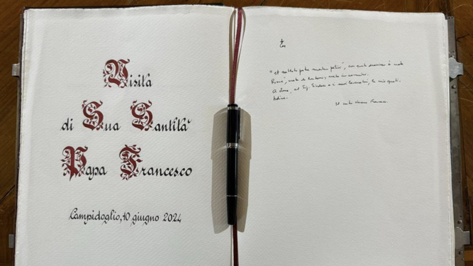 Firma del Papa