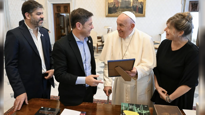 Francisco, con Kicillof