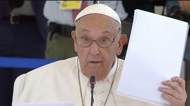 Francisco, con su discurso