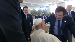 Milei sale al encuentro de Francisco