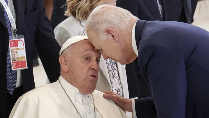 Encuentro de Francisco y Joe Biden en Italia
