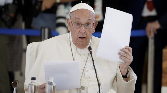 El no-discurso del Papa a los amos del mundo