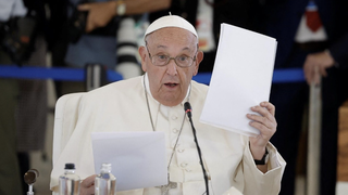 El no-discurso del Papa a los amos del mundo