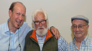 Julio Flor, Antonio Mijangos y Ernesto Bustio