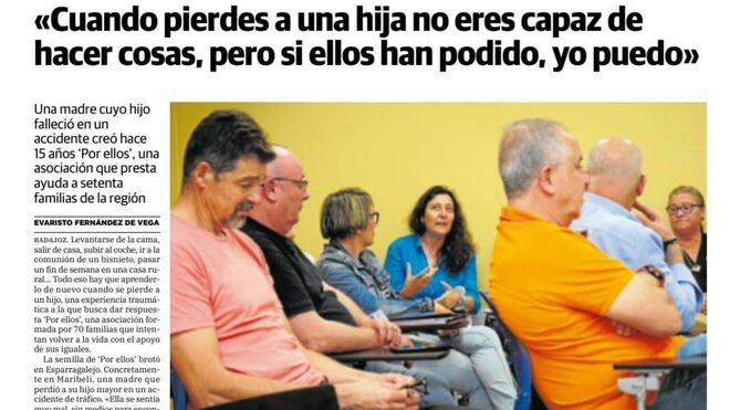 "El amor para el dolor" Por Ellos y el periodista Evaristo.