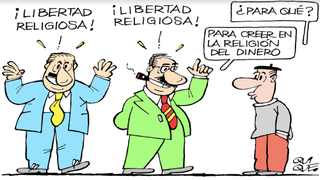 La religión del dinero