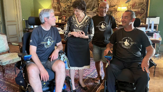 Rubén Zulueta, José Fernández y Antonio González