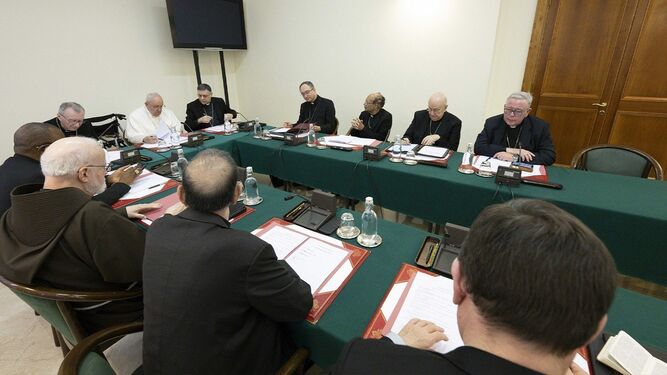 Reunión del Consejo de Cardenales (C9). Foto de archivo