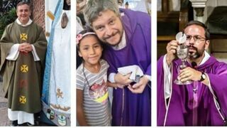 Los tres nuevos obispos auxiliares de la arquidiócesis de Buenos Aires