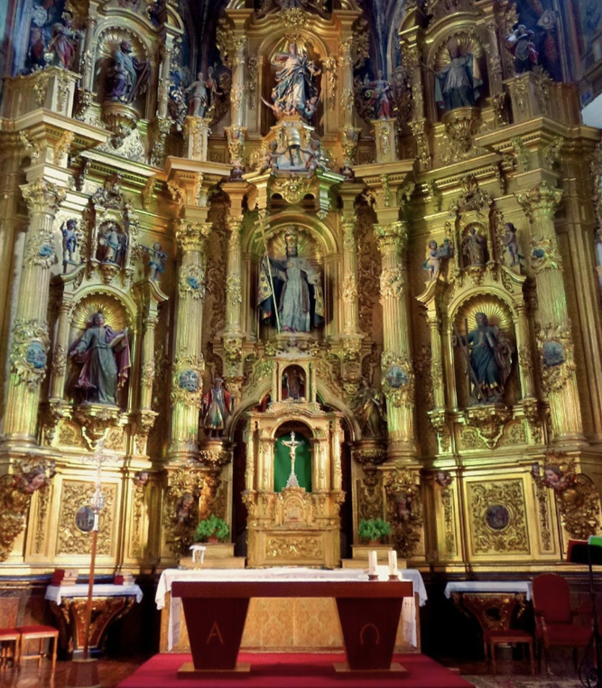 Belorado, retablo de Santa María